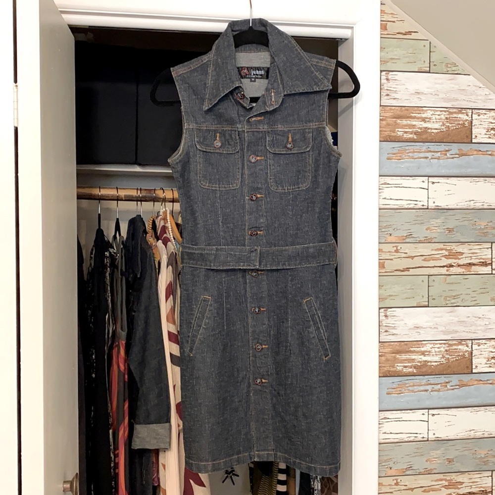 UB Stretch Denim Dress
